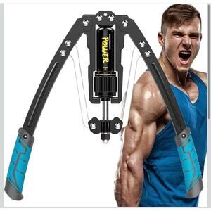 Twister Arm Exerciser - Adjustable 22-440lbs Hydraulic Power/ Arm Exercise Eq...